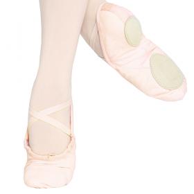 SPLIT-SOLE  CANVAS BALLET SHOES