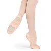 SPLIT-SOLE LEATHER +MESH BALLET SHOES