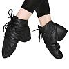 LEATHER LACE UP JAZZ BOOT